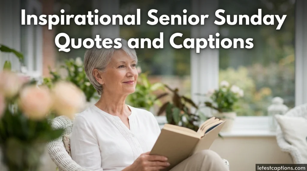 Inspirational Senior Sunday Quotes and Captions