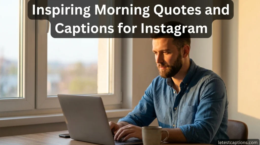 Inspiring Morning Quotes and Captions for Instagram