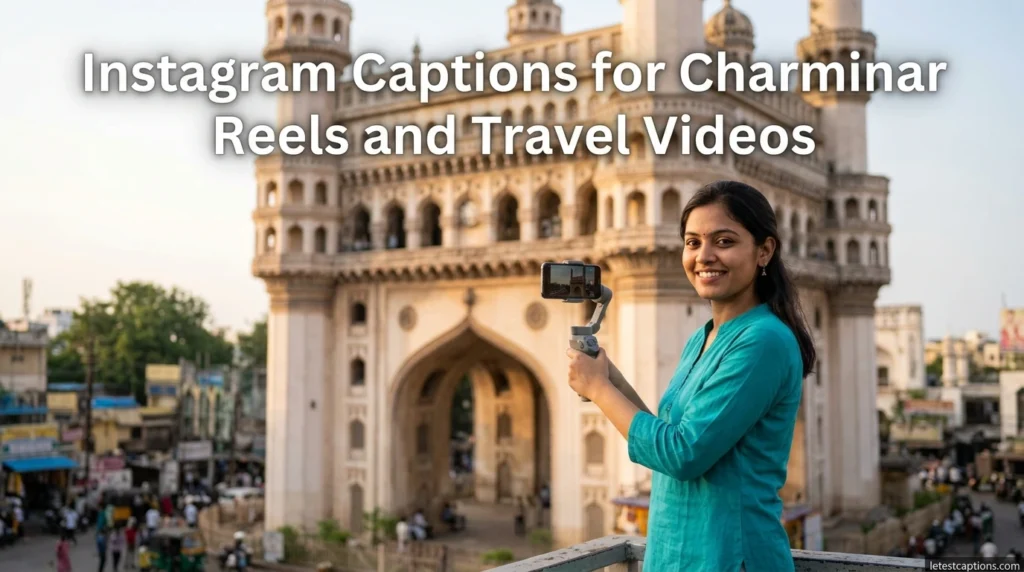Instagram Captions for Charminar Reels and Travel Videos