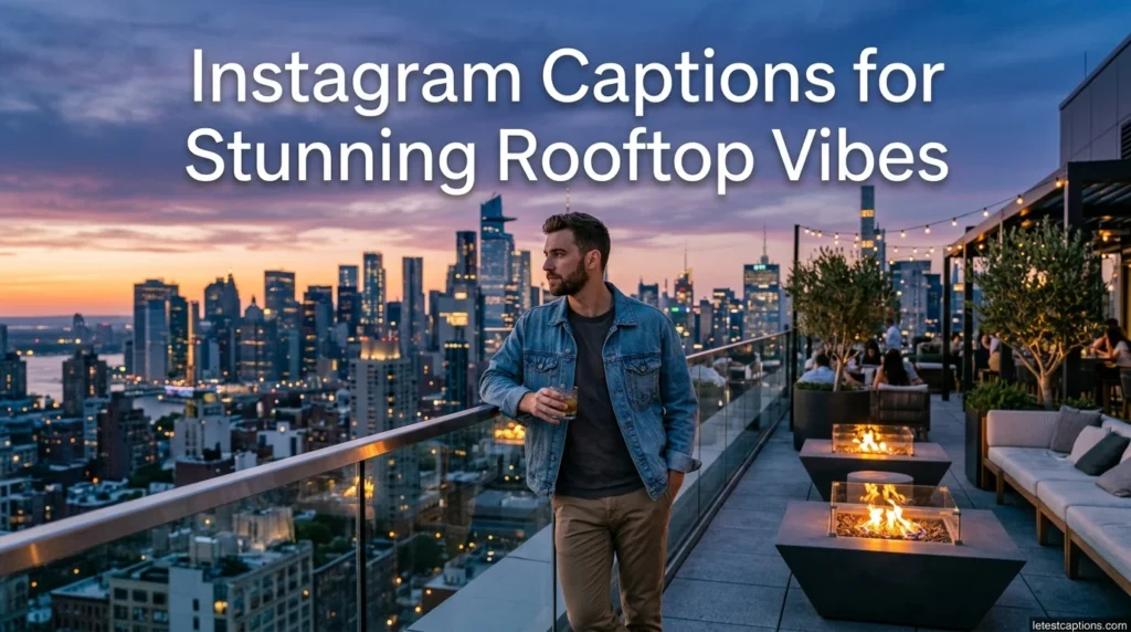 Instagram Captions for Stunning Rooftop Vibes