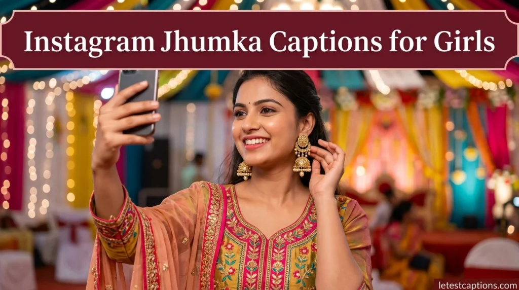 Instagram Jhumka Captions for Girls