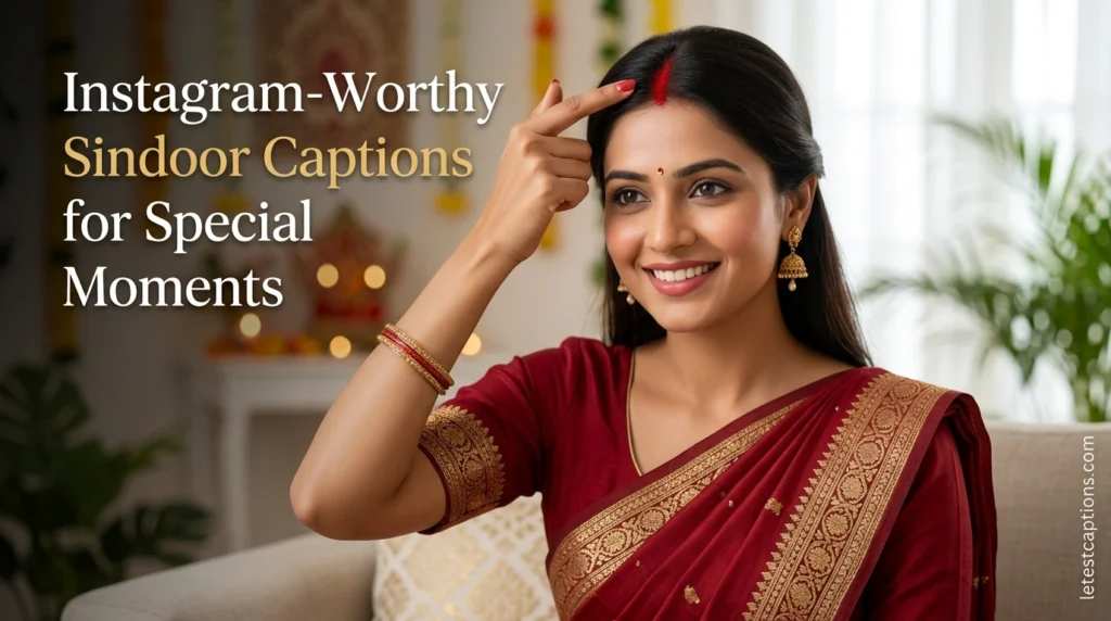 Instagram-Worthy Sindoor Captions for Special Moments
