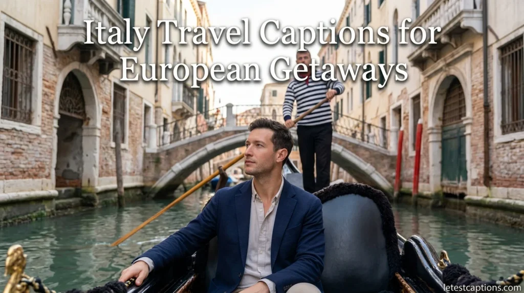 Italy Travel Captions for European Getaways