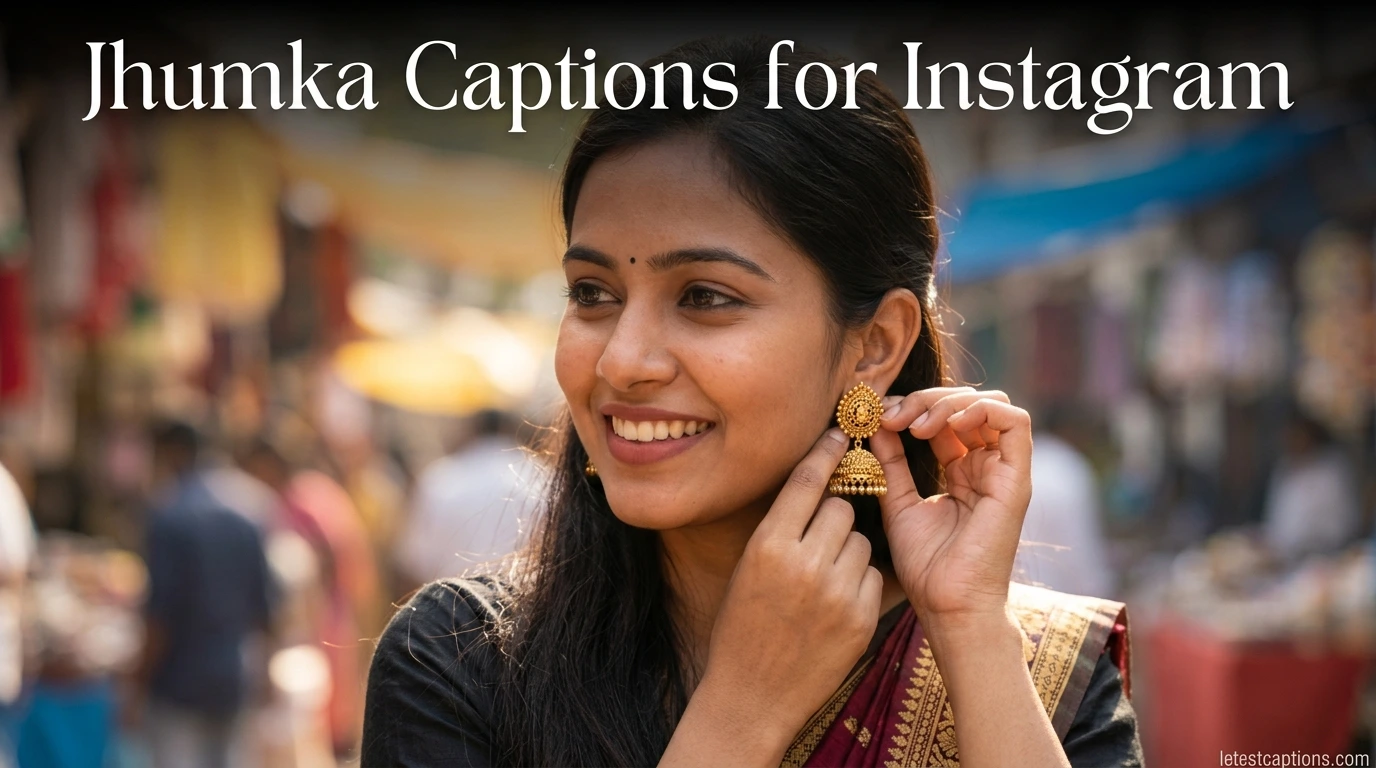Jhumka Captions for Instagram