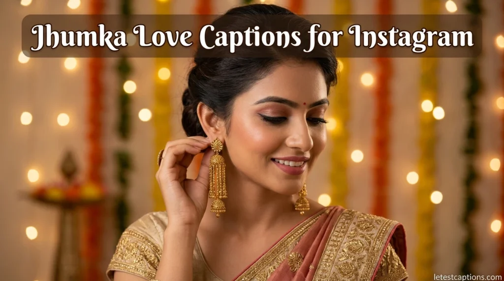 Jhumka Love Captions for Instagram