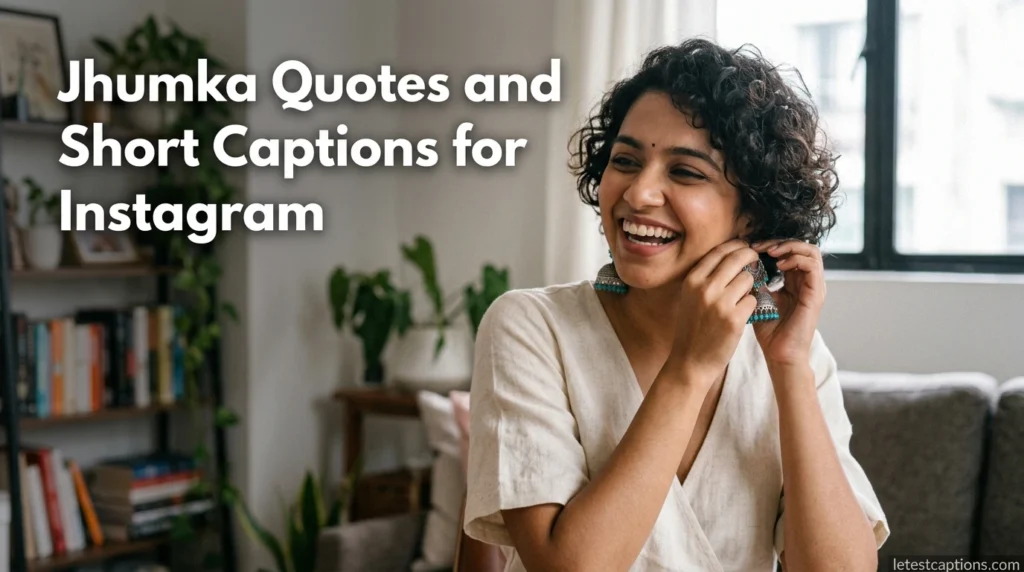 Jhumka Quotes and Short Captions for Instagram