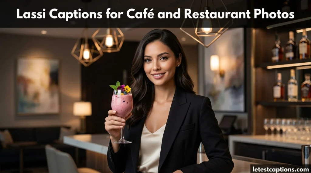 Lassi Captions for Café and Restaurant Photos