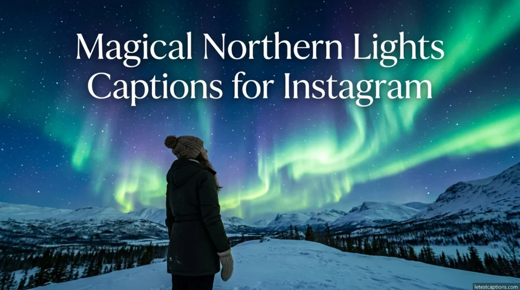 Magical Northern Lights Captions for Instagram