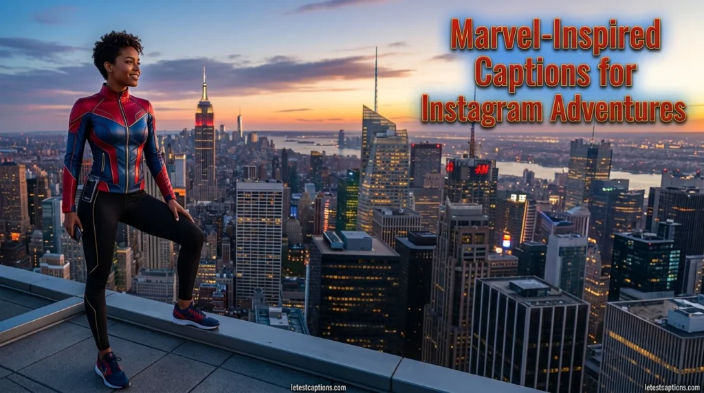 Marvel-Inspired Captions for Instagram Adventures