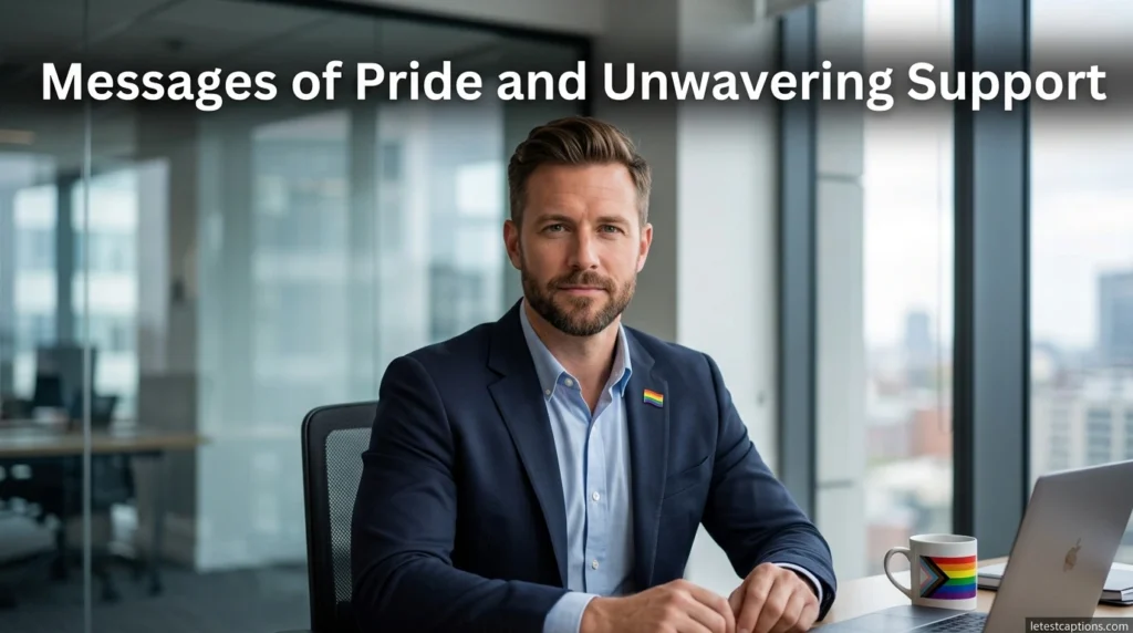 Messages of Pride and Unwavering Support