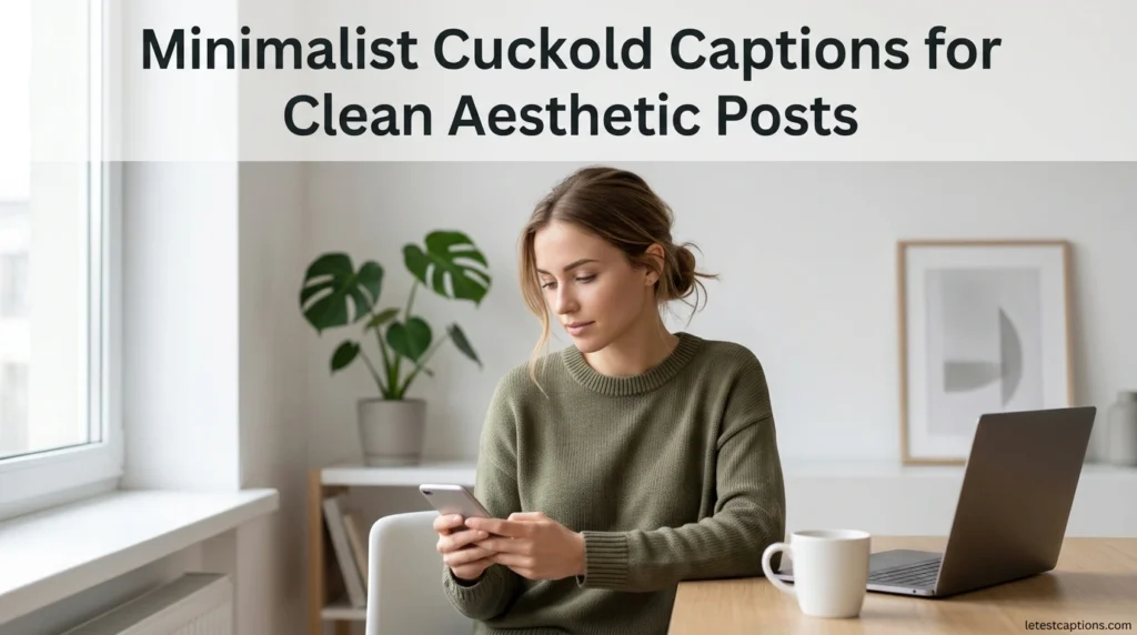 Minimalist Cuckold Captions for Clean Aesthetic Posts