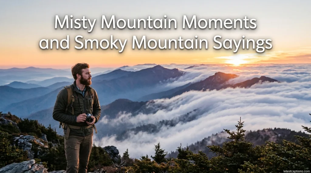 Misty Mountain Moments and Smoky Mountain Sayings