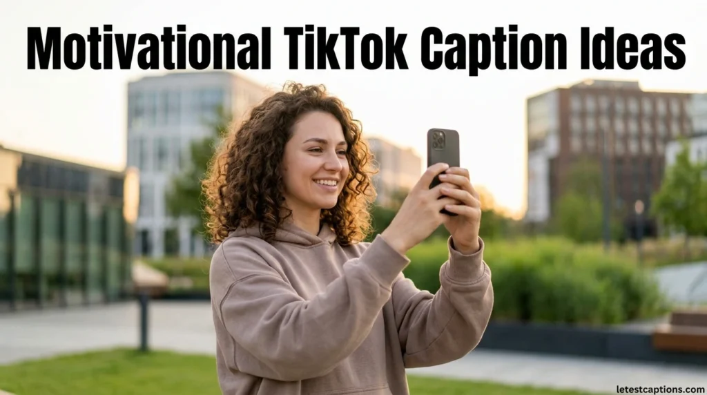 Motivational TikTok Caption Ideas