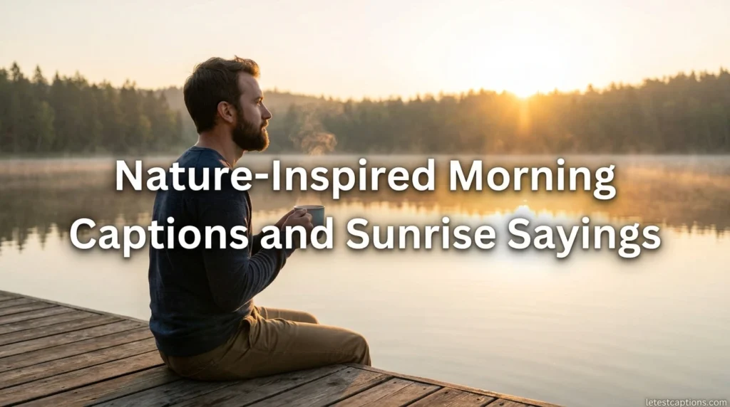 Nature-Inspired Morning Captions and Sunrise Sayings