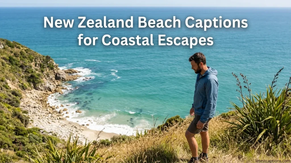 New Zealand Beach Captions for Coastal Escapes