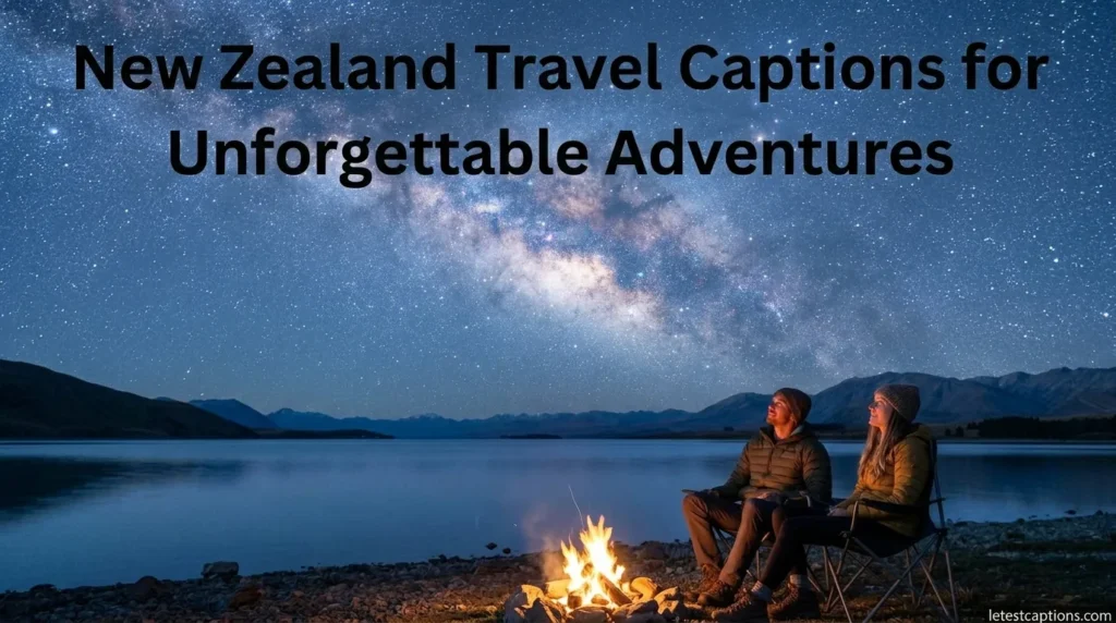 New Zealand Travel Captions for Unforgettable Adventures