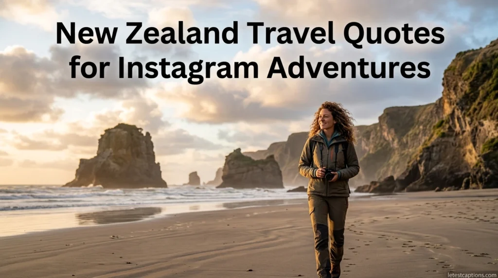 New Zealand Travel Quotes for Instagram Adventures
