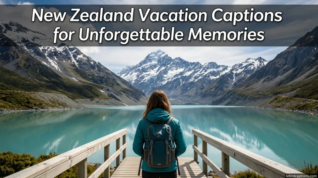 New Zealand Vacation Captions for Unforgettable Memories