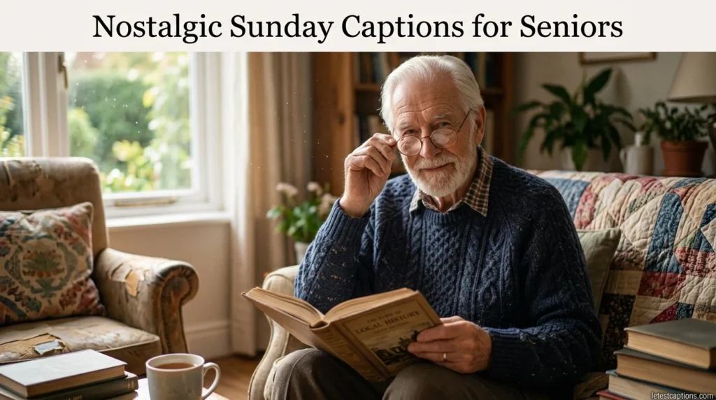 Nostalgic Sunday Captions for Seniors