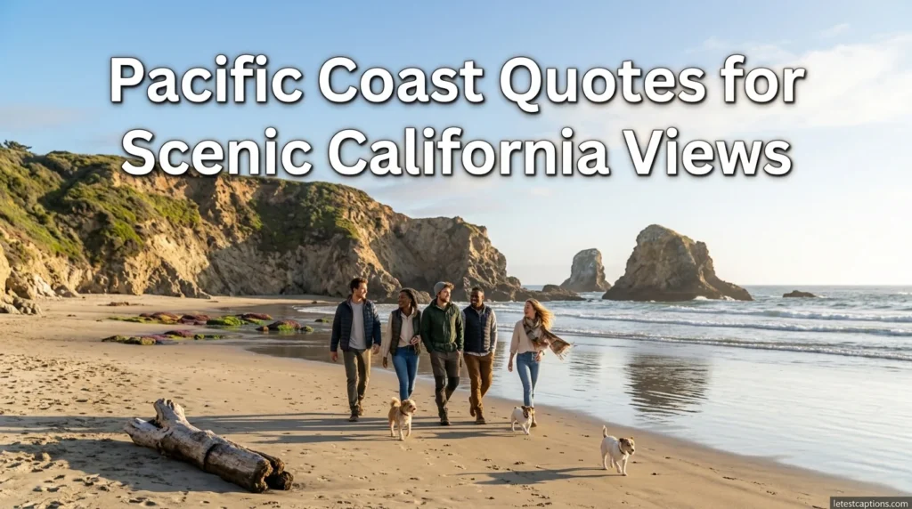 Pacific Coast Quotes for Scenic California Views