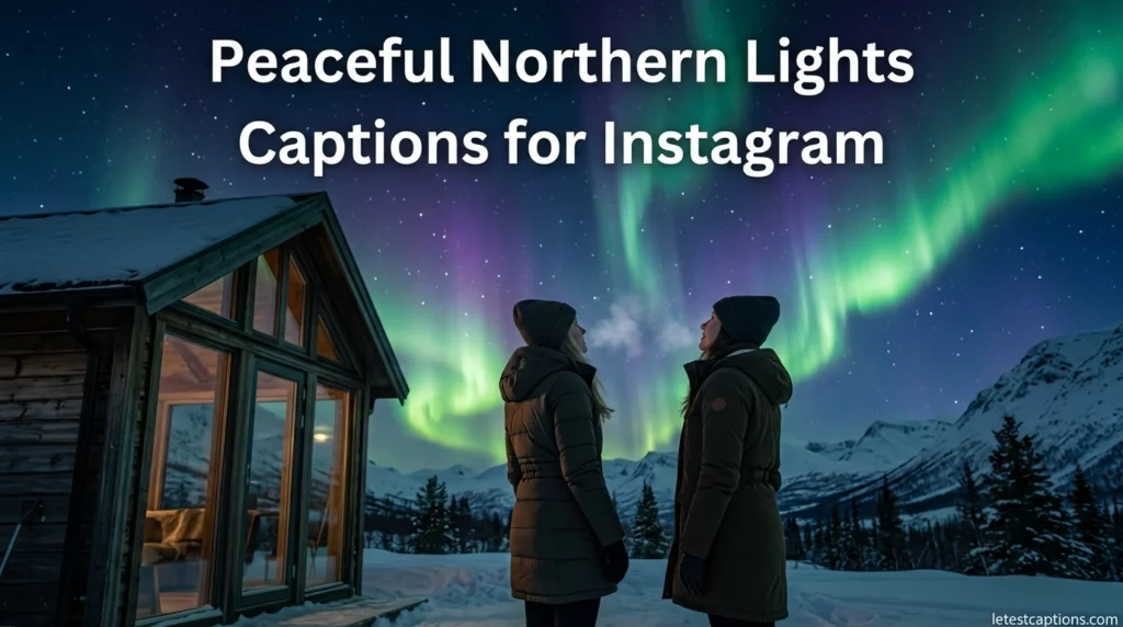 Peaceful Northern Lights Captions for Instagram