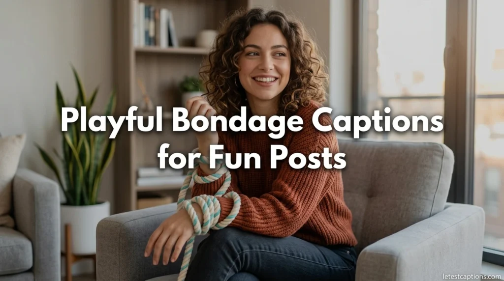 Playful Bondage Captions for Fun Posts
