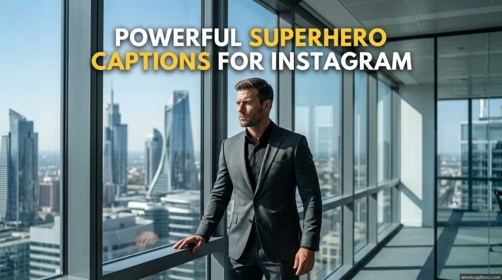 Powerful Superhero Captions for Instagram
