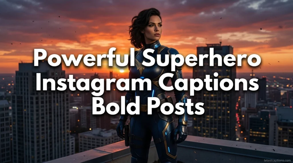 Powerful Superhero Instagram Captions for Bold Posts