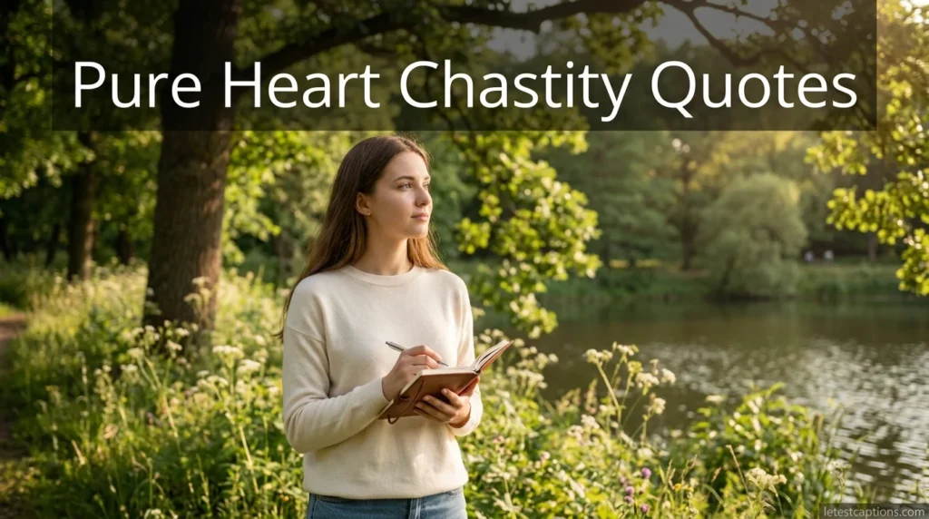 Pure Heart Chastity Quotes