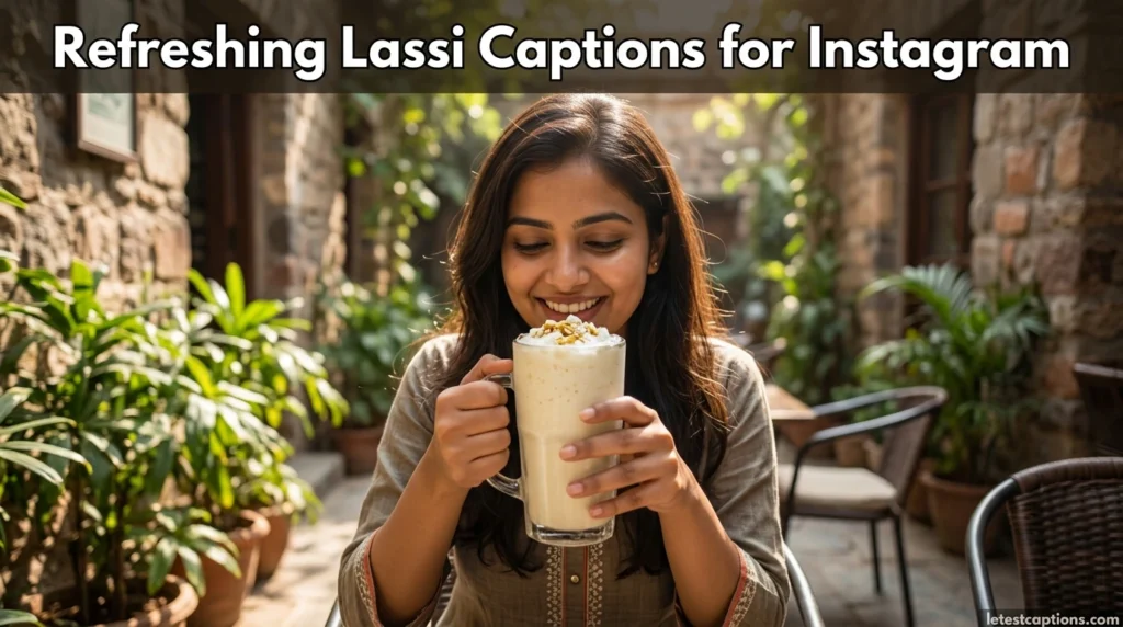 Refreshing Lassi Captions for Instagram