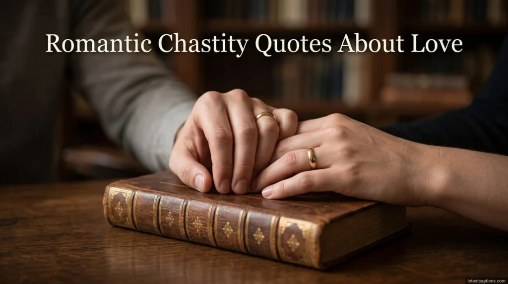 Romantic Chastity Quotes About Love