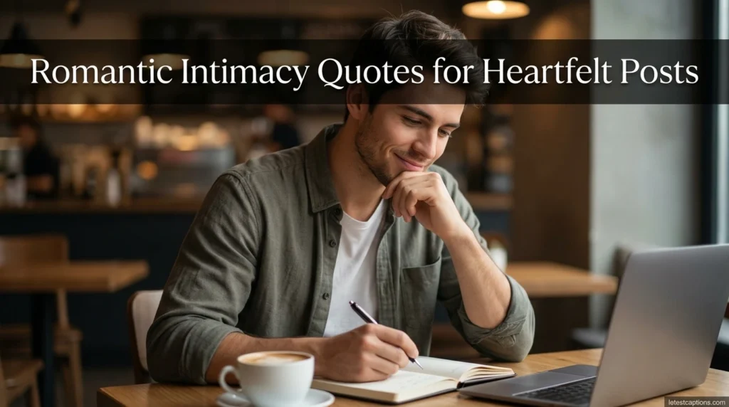 Romantic Intimacy Quotes for Heartfelt Posts