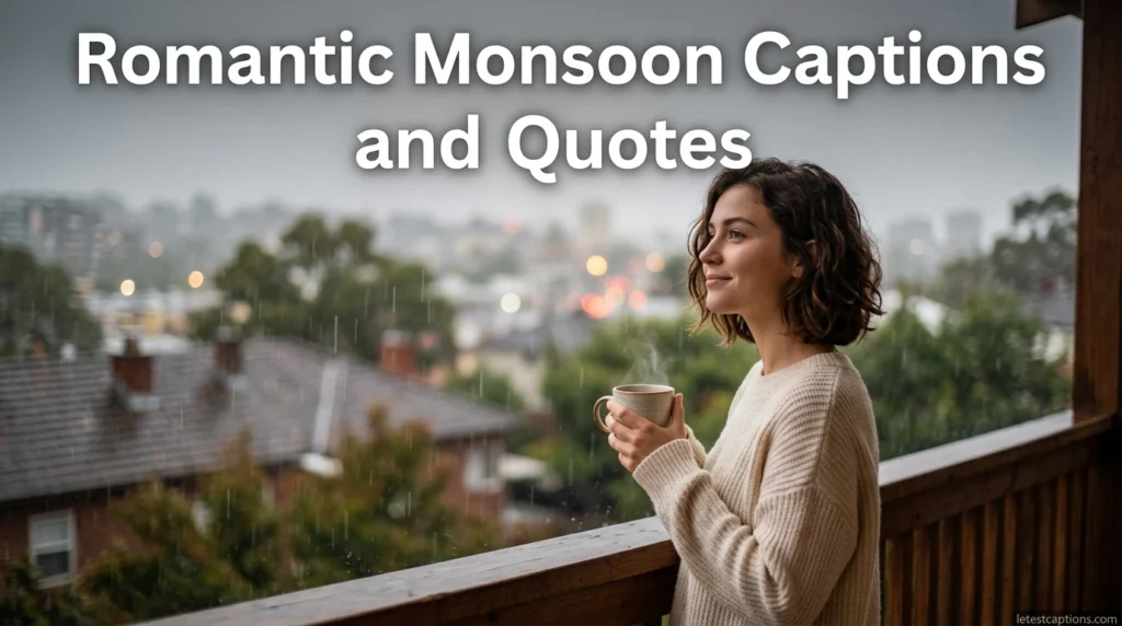 Romantic Monsoon Captions and Quotes