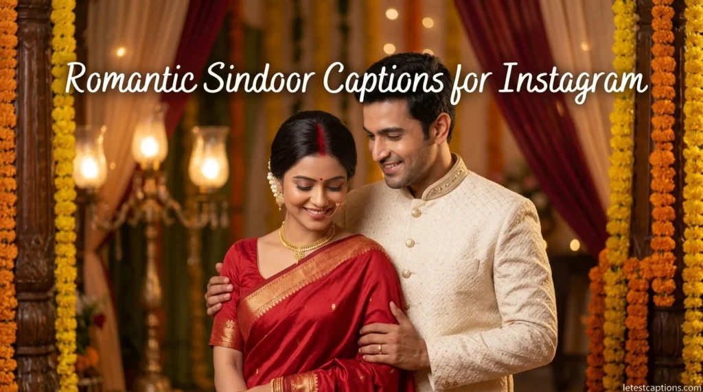 Romantic Sindoor Captions for Instagram