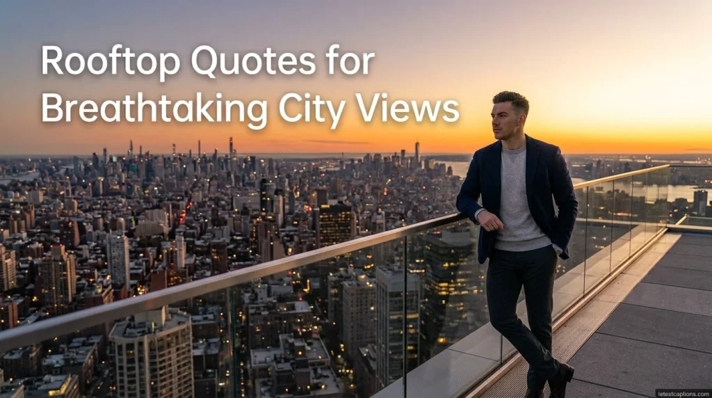 Rooftop Quotes for Breathtaking City Views