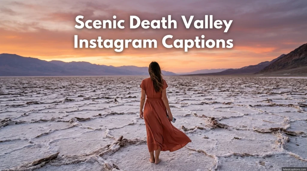 Scenic Death Valley Instagram Captions