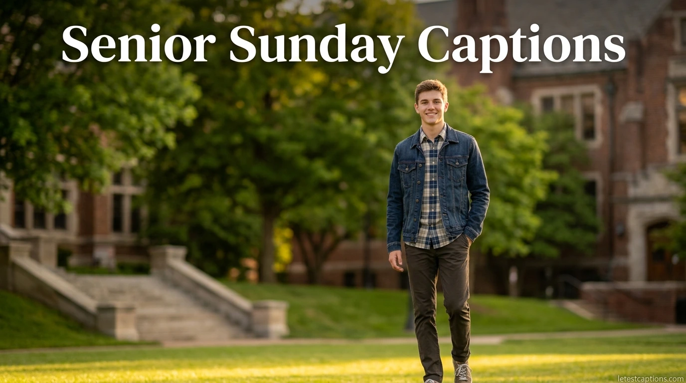 Senior Sunday Captions