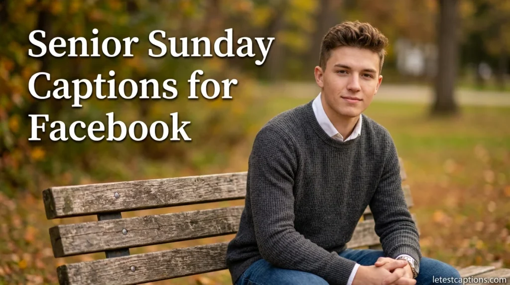 Senior Sunday Captions for Facebook
