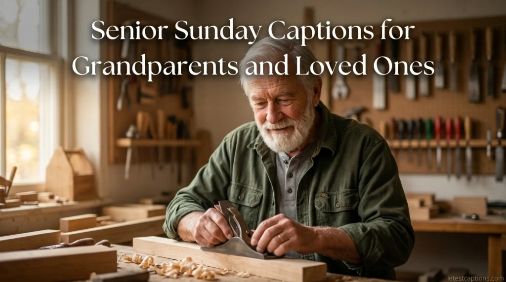 Senior Sunday Captions for Grandparents and Loved Ones