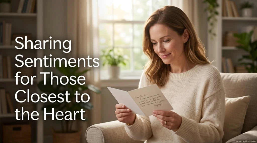 Sharing Sentiments for Those Closest to the Heart