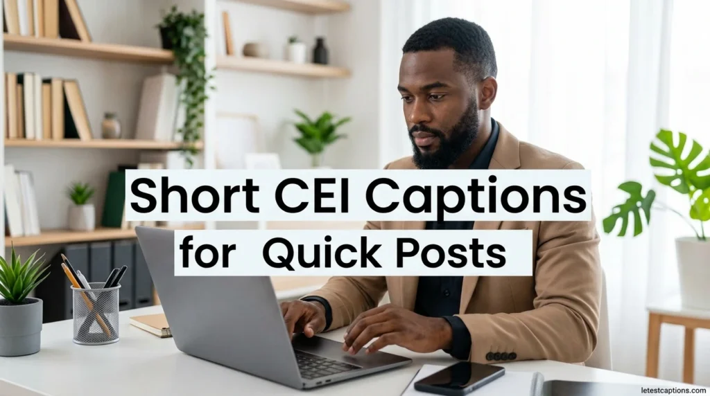 Short CEI Captions for Quick Posts