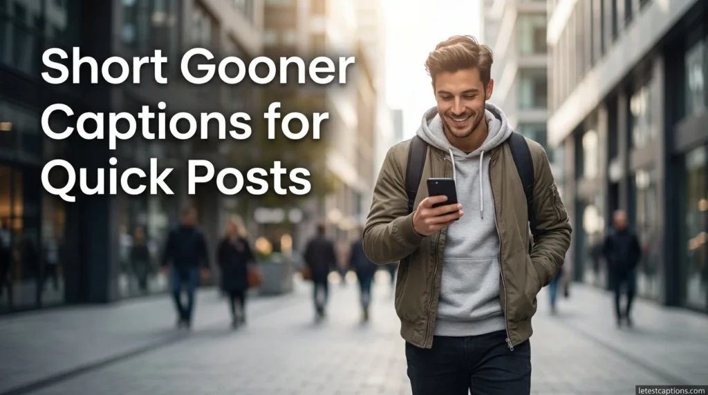 Short Gooner Captions for Quick Posts