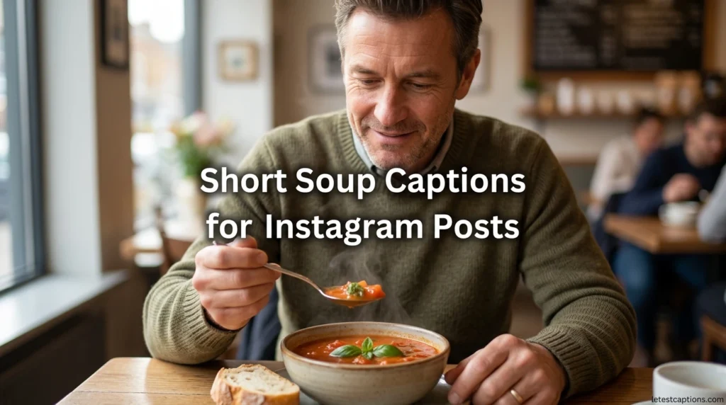 Short Soup Captions for Instagram Posts