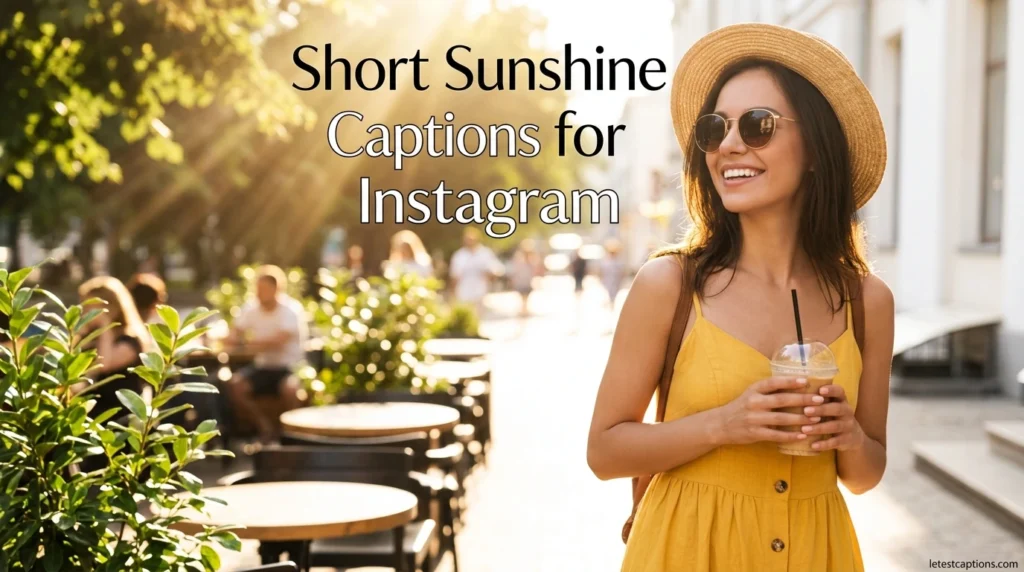 Short Sunshine Captions for Instagram