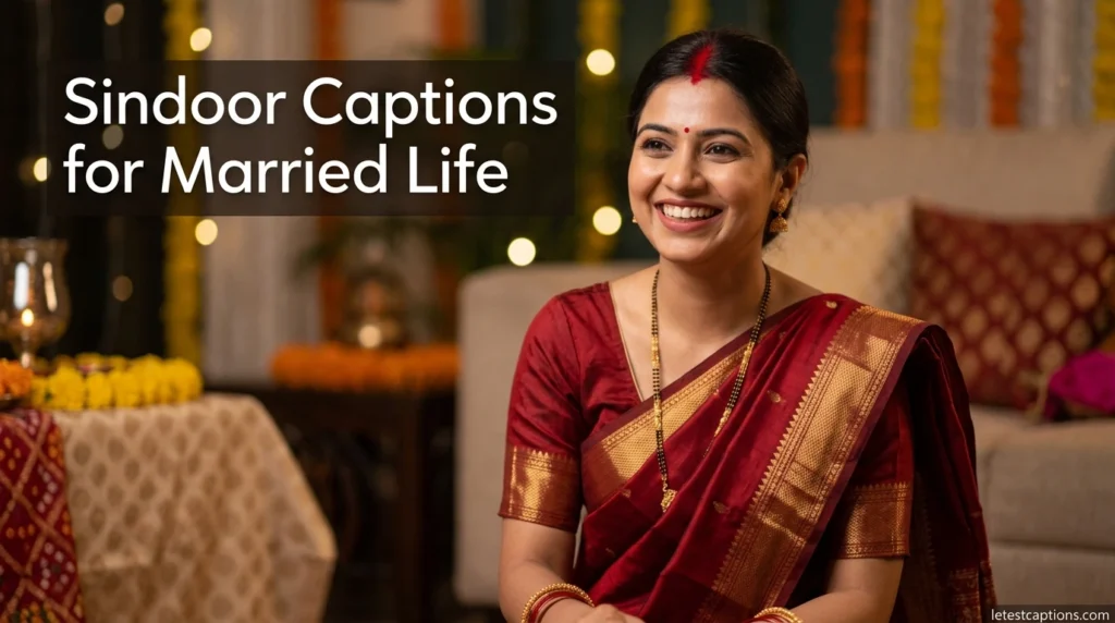 Sindoor Captions for Married Life