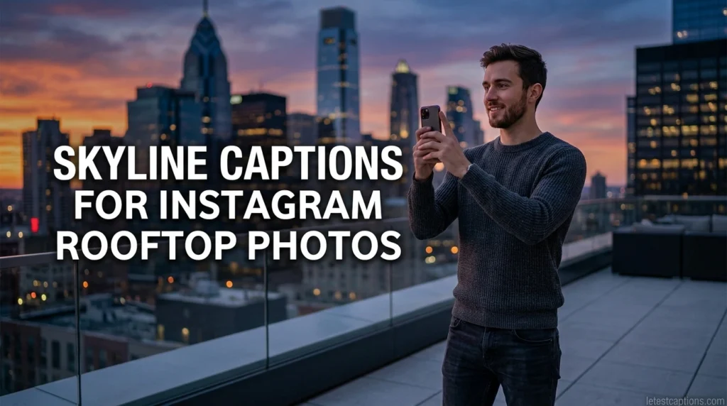 Skyline Captions for Instagram Rooftop Photos