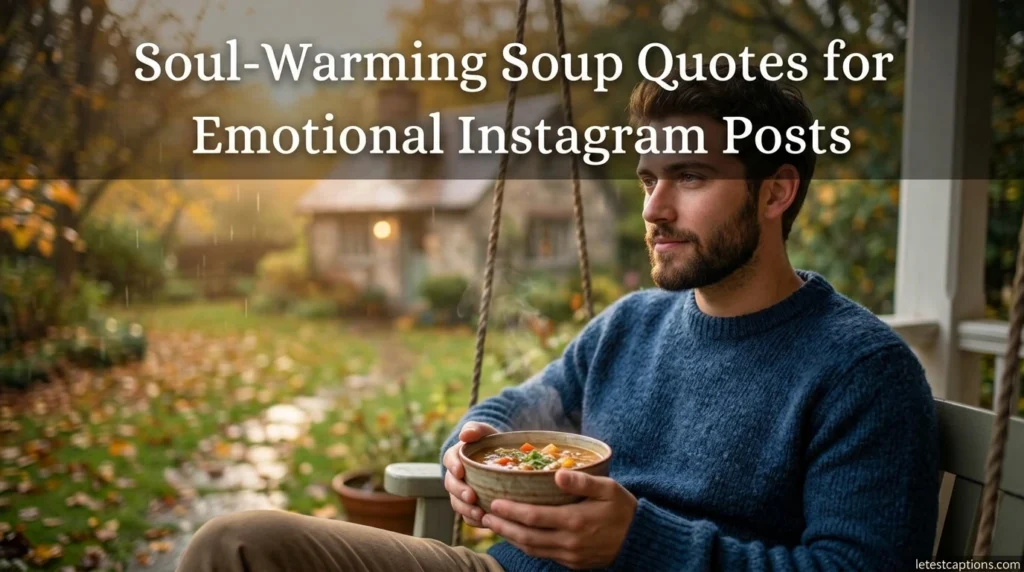 Soul-Warming Soup Quotes for Emotional Instagram Posts