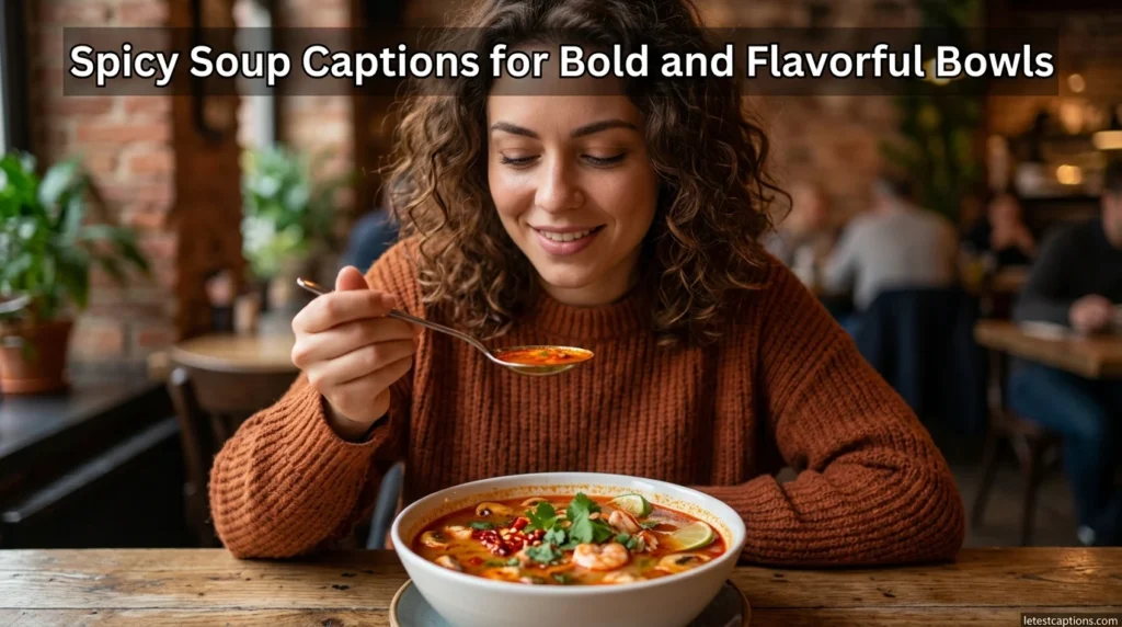 Spicy Soup Captions for Bold and Flavorful Bowls
