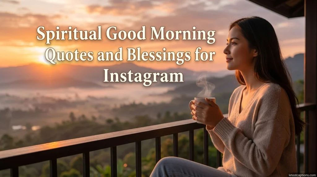 Spiritual Good Morning Quotes and Blessings for Instagram