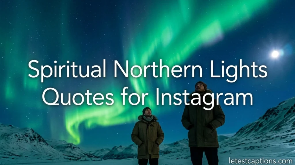 Spiritual Northern Lights Quotes for Instagram